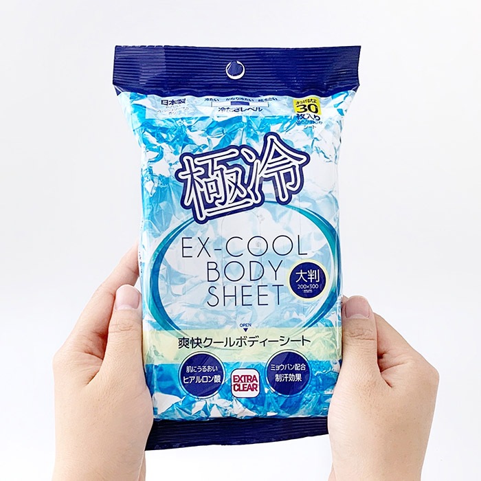 爽快クールボディーシート 大判30枚入 144個セット(3c/s)｜卸スタジアム