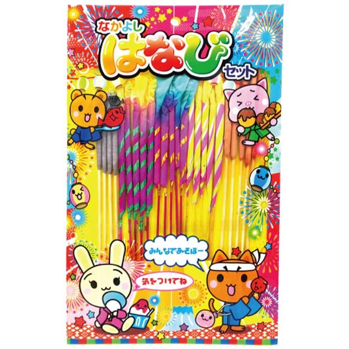 花火 なかよしはなび 中 5種24本入 36個セット(5632-75)｜卸スタジアム