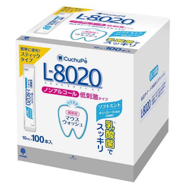 クチュッペ L-8020 ソフトミントスティックタイプ 100本（ノン