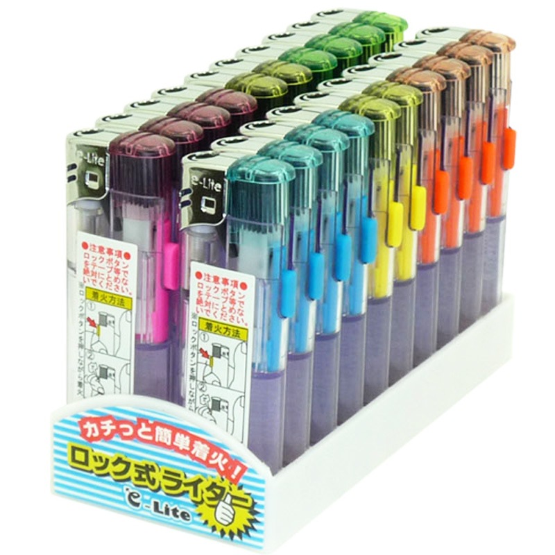 東京パイプ e-lite(イーライト) ロック式ライター 5本セット|卸 東京パイプ e-lite(イーライト) ロック式ライター 5本セット|卸