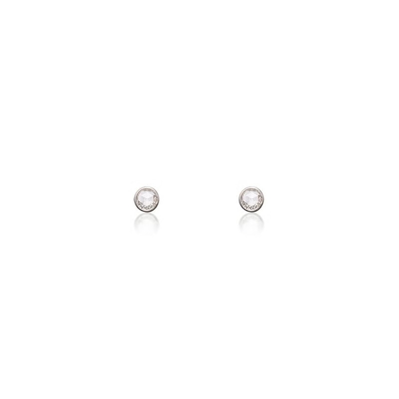 プラチナ ダイヤモンドピアス (1)