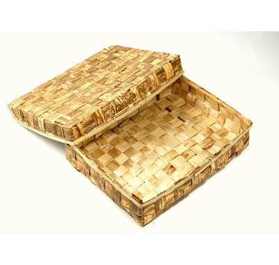 竹皮容器 TYS-11H  240X180X50mm エコ素材 ギフト 加工品