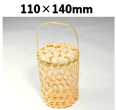 六つ目フタ付容器 BMY-140 自然素材 持ち帰り 雑貨