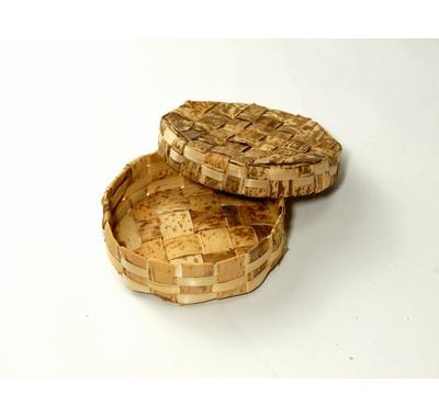 竹皮容器 TEY-110 丸型 φ110×30mm *発送までに数日かかります