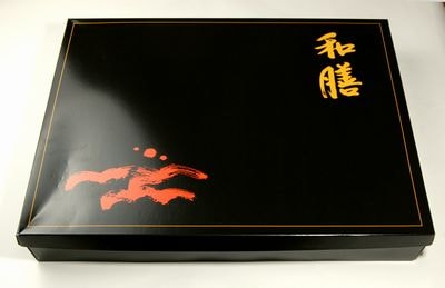 紙BOX 140X120 和膳C-7涼風　（中トレー付）　20枚パック