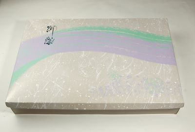 紙BOX 140X100 草月Bあじさい　（中トレー付）