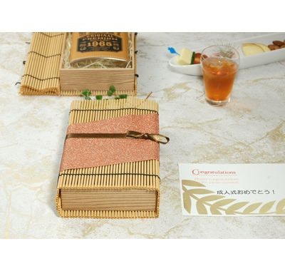 スキットルボトル② (パッケージ) (ﾌﾟﾗｽﾀﾞﾚ容器PSY-169B ふた付のみ)*中身･副資材は付いていません