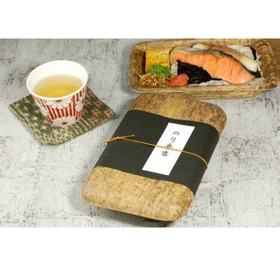 のり弁(パッケージ )(竹皮プレス容器TPY-3Hのみ) *金ｺﾞﾑ別売･資材は手持ち品の為販売無し*中身は入っていません