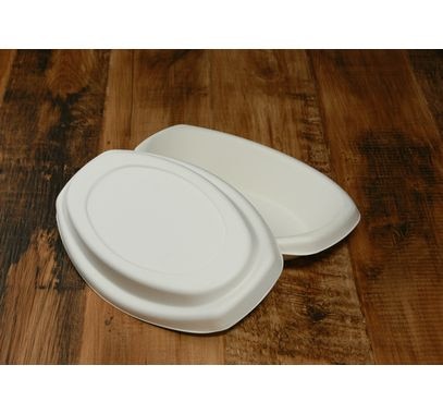 モールド容器 DKZ-1-FT ふた付 50枚パック 省スペース めん 丼