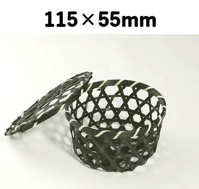 六つ目ふた付 黒 S  MF-15499S 清涼感 珍味 雑貨 お菓子