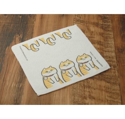 さんじゅーろー ハンドタオル A 200×200mm 高梁 みやげ 備中松山城