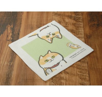 さんじゅーろー ハンドタオル C 200×200mm 高梁 みやげ 備中松山城