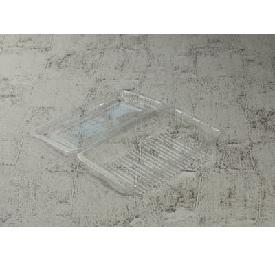 フードパック　特中浅 100枚パック 176×110×40mm OPS マルチ 弁当/お菓子/惣菜