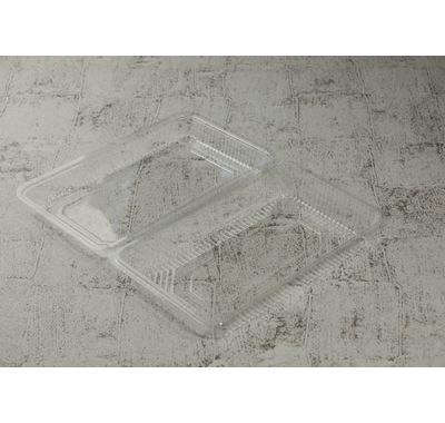 フードパック　特-3深 100枚パック 220×143×30mm OPS 多用途 弁当/お菓子/惣菜
