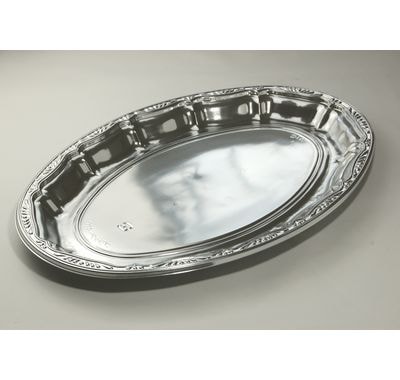 オードブル DXプラッター 470B 本体 20枚パック 470×330×28mm HIPS ケータリング/盛り合わせ