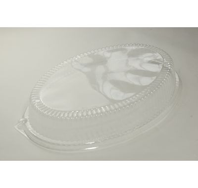 オードブル DXプラッター390B 防曇蓋 20枚パック 390×275×62mm OPS ケータリング/盛り合わせ