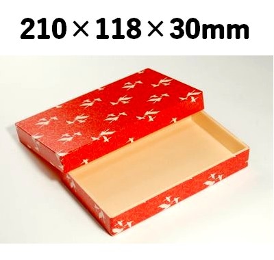 鶴柄折箱 WU-210  お菓子 お寿司 お弁当