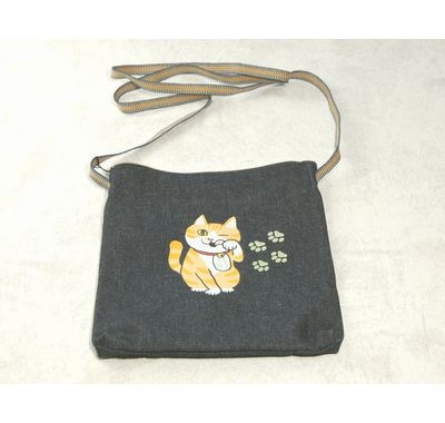 さんじゅーろー デニム サコッシュ 高梁 みやげ 備中松山城