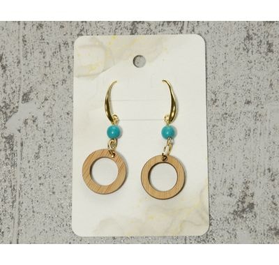 バンブー ピアスA round hole