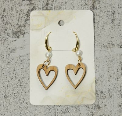 バンブー ピアスD heart