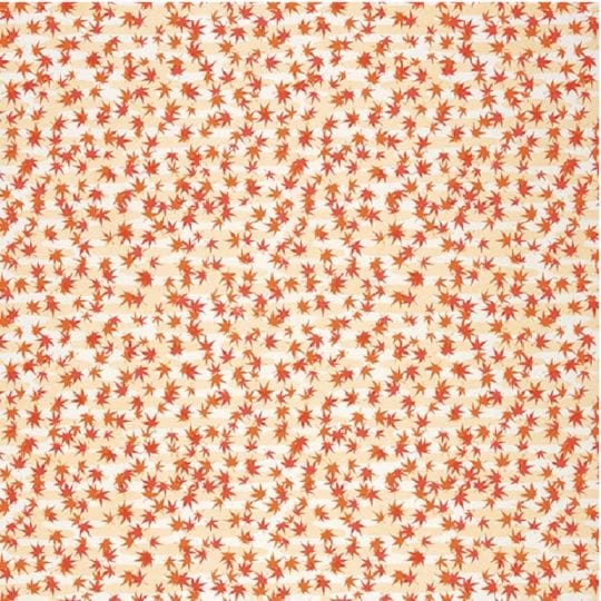 不織布製風呂敷 もみじ柄（約50ｘ50cm）