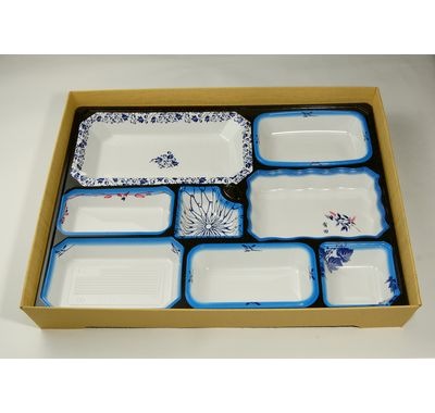 紙BOX 会席膳 K-802 常磐U-80C有田（中トレー付）40枚パック