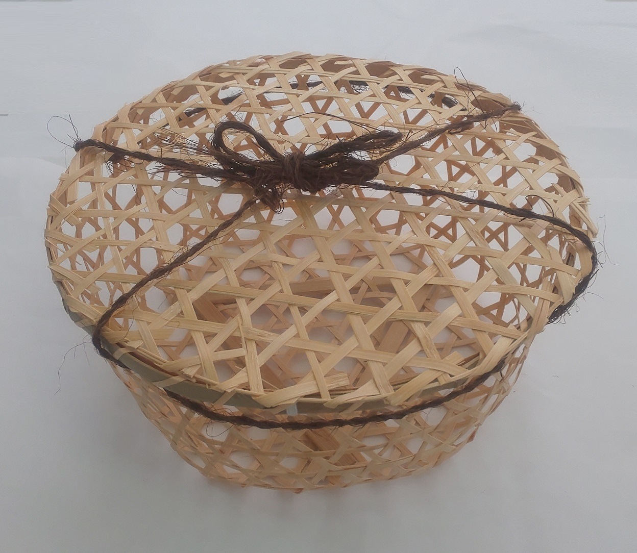 在庫限り！六つ目フタ付容器BMY-1H 自然素材 持ち帰り 雑貨