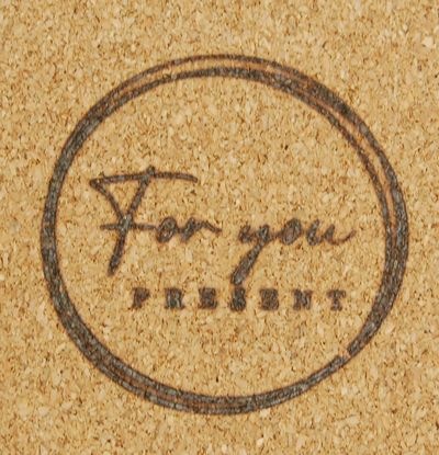 コルク ハイブリッド容器 焼印入 CMH-6H-YI 存在感 菓子 精肉 ギフト