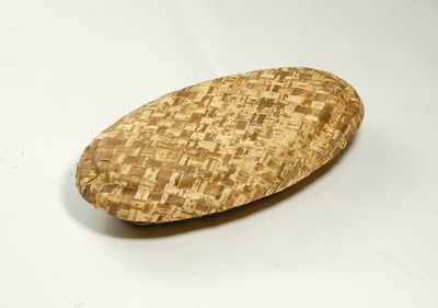 竹皮ｱｼﾞﾛﾌﾟﾚｽ容器TAPY-8H（楕円）　※数量限定品