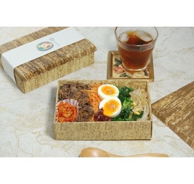 竹皮プレス エコボックス|テイクアウト・仕出し・和菓子・寿司対応|TEP-6H 20個パック ふた 天然素材