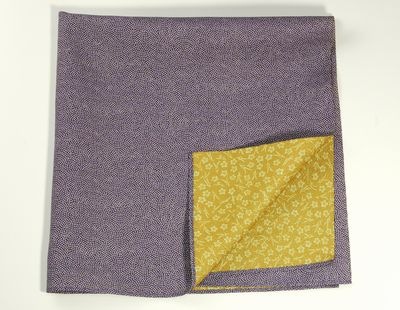 風呂敷　紫/金茶　中巾