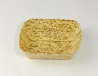 竹皮紙容器｜副菜・小鉢用｜本体のみ POTY-2