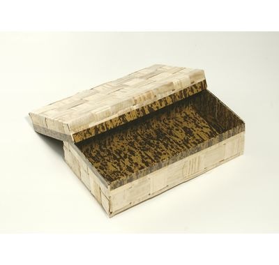 白竹皮 ハイブリッド容器 ｜テイクアウト・仕出し・和菓子・ギフト向け｜50個パック WAY-8H