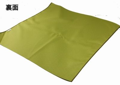 風呂敷　「両面無地」 オリーブ/利久　中巾