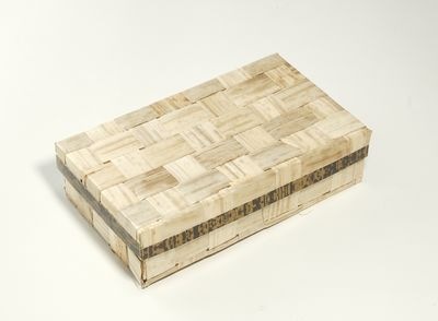 白竹皮 ハイブリッド容器 ｜テイクアウト・仕出し・和菓子・ギフト向け｜200個パック WAY-8H