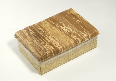 竹皮プレス エコボックス 2段|テイクアウト寿司弁当用 和風パック|TEP-6-2D ふた付 30個パック