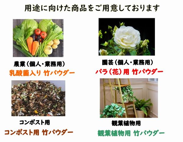 竹炭入り 乳酸発酵 竹パウダー 5㎏ 【コンポスト用】　竹の粉 エコ