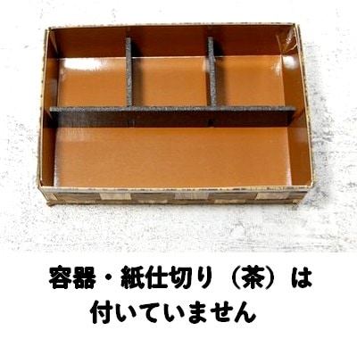 6H用 PSP 4つ仕切り 10個パック　省スペース 耐水 耐油