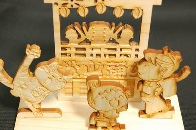 ひのきスタンド さんじゅーろー の夏  高梁 みやげ 備中松山城