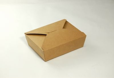 在庫限り！クラフトBOX KB-5 中央開き 素材感 雑貨 お菓子 ギフト
