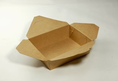 在庫限り！クラフトBOX KB-5 中央開き 素材感 雑貨 お菓子 ギフト