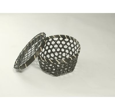 六つ目ふた付 黒 M  MF-15499M　20個パック 清涼感 珍味 雑貨 お菓子