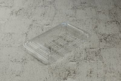 フードパック　HHP-100　浅 100枚パック 192×123×39mm OPS 多用途 弁当/お菓子/惣菜