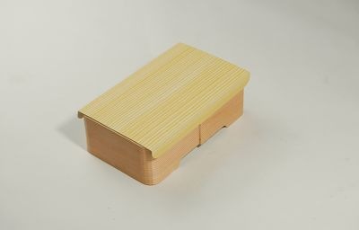 セイロ蒸し容器 EKS-160H-O 木 穴あき 弁当/惣菜/おこわ *在庫限り