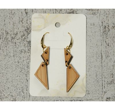 バンブー ピアスB triangle