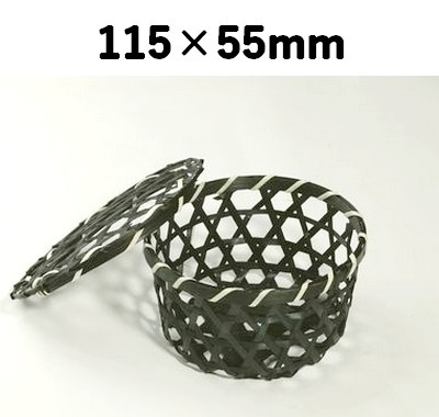 六つ目ふた付 黒 S  MF-15499S 清涼感 珍味 雑貨 お菓子