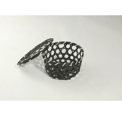 六つ目ふた付 黒 S  MF-15499S 清涼感 珍味 雑貨 お菓子