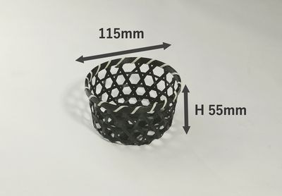 六つ目ふた付 黒 S  MF-15499S 清涼感 珍味 雑貨 お菓子