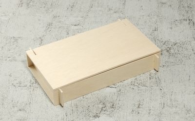 組み立て式 ファルカタ木箱｜青果・お茶・菓子向け 贈答箱｜木製 高級ギフト箱｜KFO-220