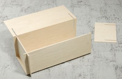 組み立て式 ファルカタ木箱｜青果・お茶・菓子向け 贈答箱｜木製 高級ギフト箱｜KFO-248